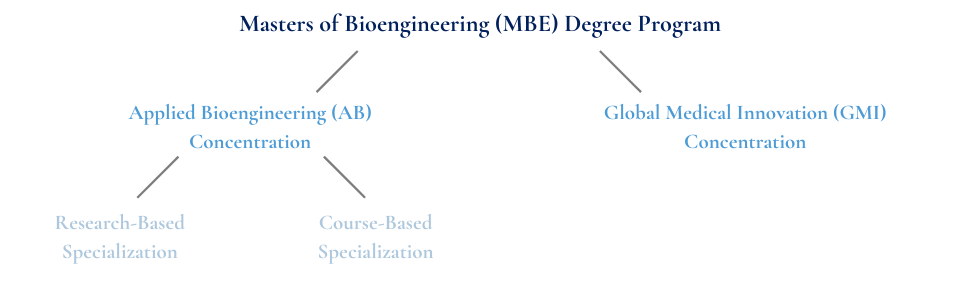 Masters of Bioengineering Degree Program