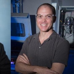 From left: Omid Veiseh and Jordan Miller.