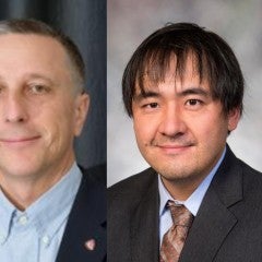 From left: Oleg Igoshin, Tomasz Tkaczyk, David Zhang