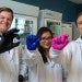 PhD students in the lab